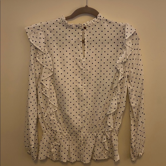 Amazon 🖤 The Drop by Paola Alberdi Polka Dot Top - Picture 2 of 2